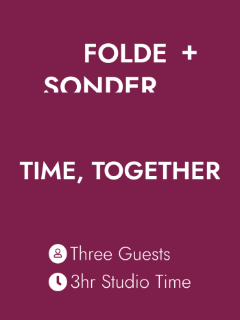 E-Gift Card – TIME, TOGETHER - Three Guests - 3hr Studio Time
